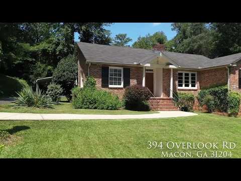 394 Overlook Rd, Macon, GA home video tour
