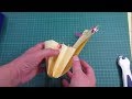 二つ折り財布　 簡単型紙パターン作り方　　How to make a coin purse