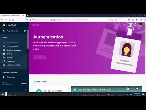 React Native (01) - Part 02- Setup Firebase Authentication And Real Time Database