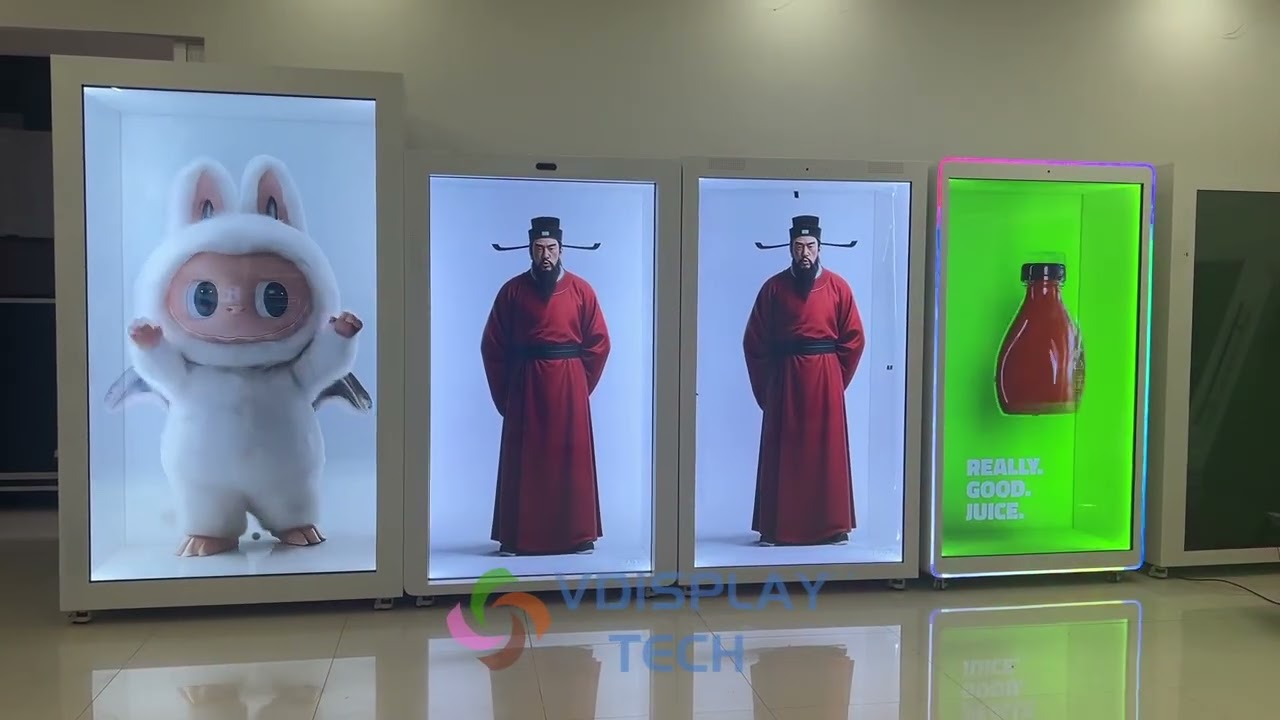 Human Size 86inch and 98inch 3D Touch HOLOBOX 