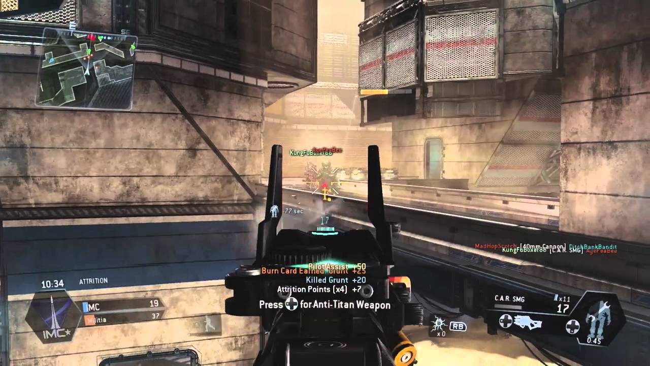 Titanfall CAR SMG recommendations / quick guide