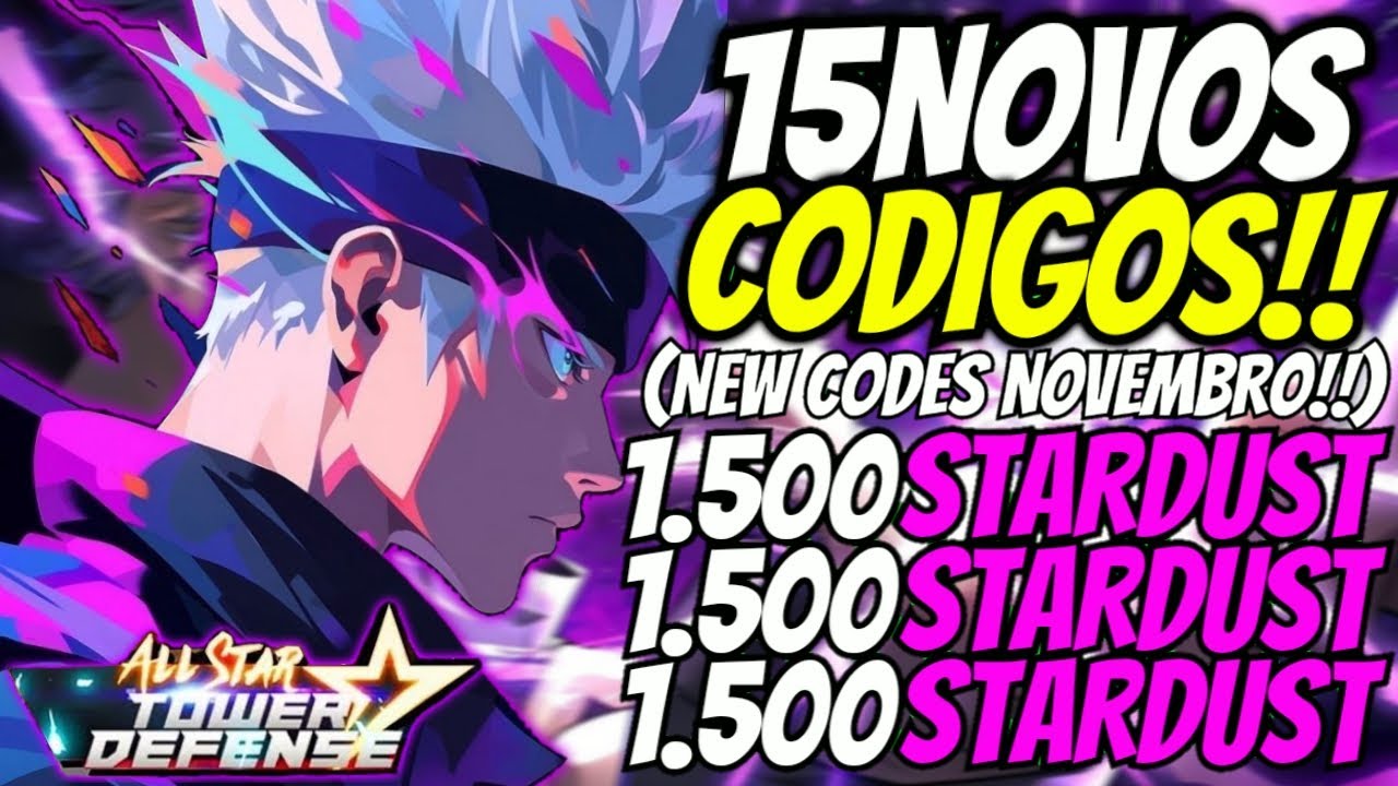 LANÇOU!! 13 NOVOS *EXCLUSIVOS* CODES SECRETOS no ALL STAR TOWER