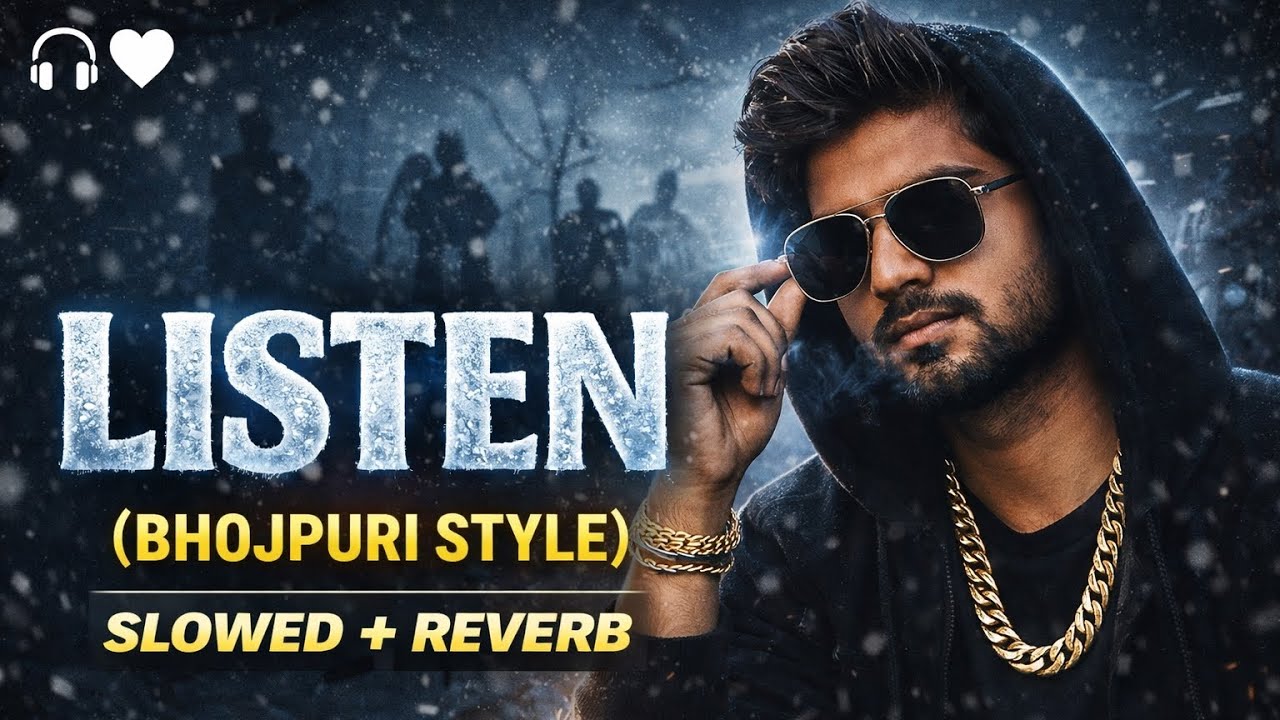 LISTEN 🖤🔥 | Slowed + Reverb | Bhojpuri Style | Desi Attitude Song | Dark Vibe 2025