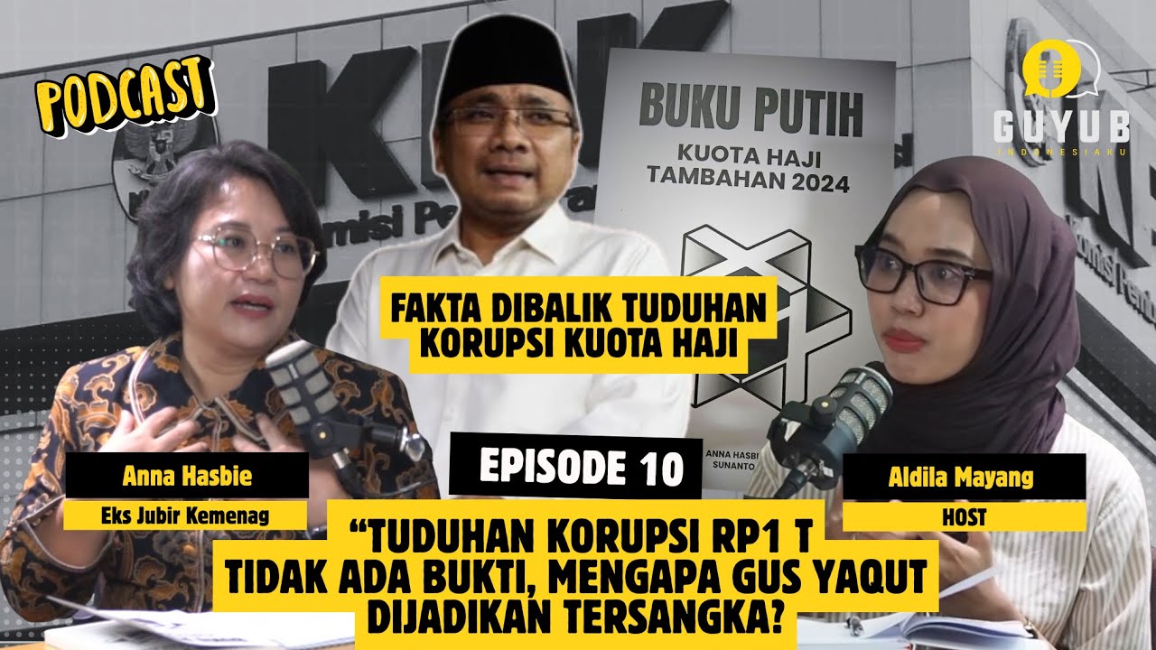 Kuota Haji 2024: Antara Tuduhan Rp1 Triliun dan Keselamatan Jamaah | Anna Hasbie Eks Jubir Kemenag