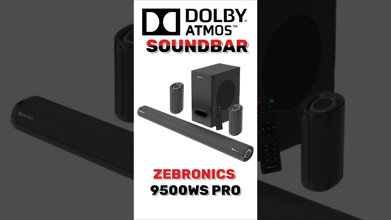 ZEBRONICS 9500 ws soundbar Review | Best Zebronics Soundbar in India 2026