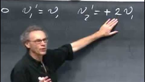 Classical Mechanics, Momentum, Elastic Collisions, 3 cases of Masses used