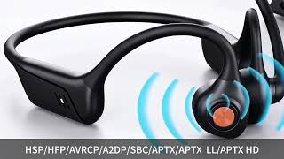eppfun Cutemeet 350 2MICs Bluetooth Headsets with Aptx HD/LL/AAC