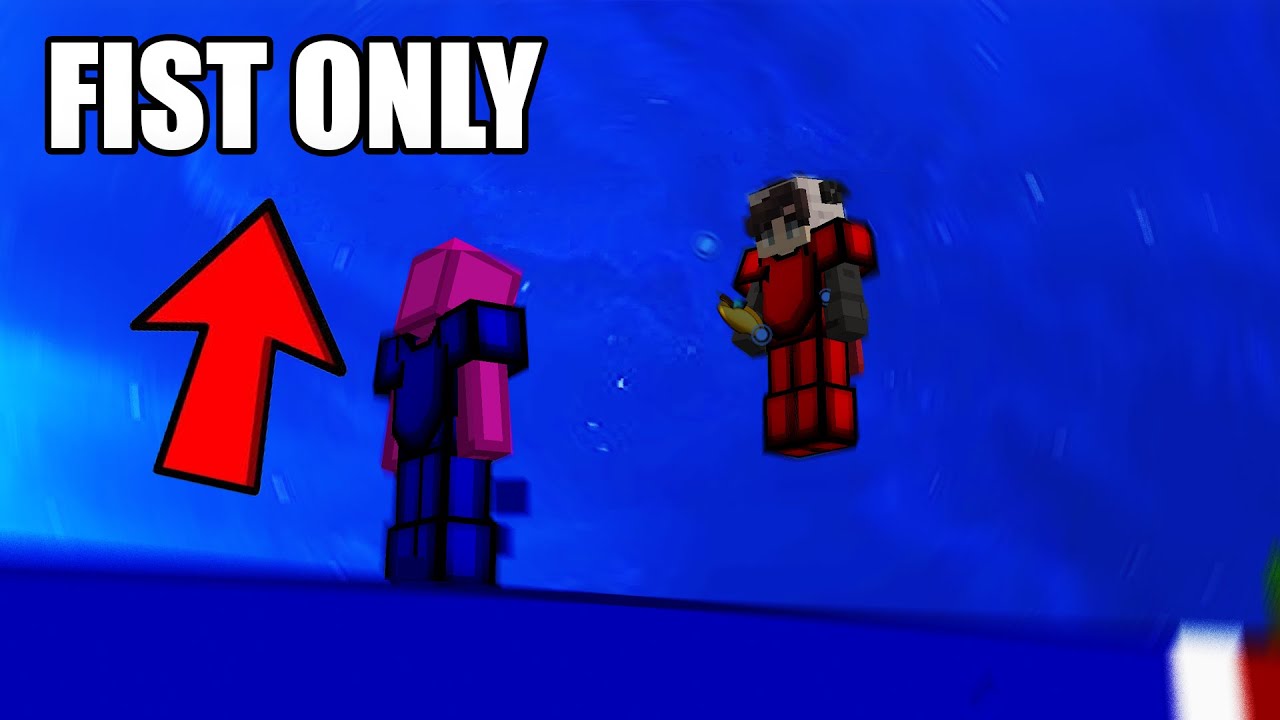 Punching ONLY challenge (Minecraft Hypixel Bridge)