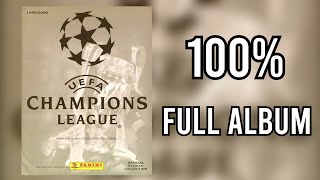 Panini Full Sticker Album Champions League 1999-2000 100% - COMPLETE, LLENO, COMPLETO, ЗАПОЛНЕННЫЙ