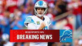 Lions signing Jared Goff to 4year, $212M extension | Breaking News | CBS Sports