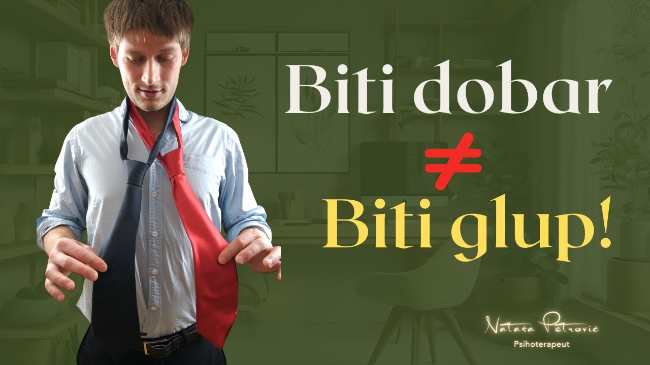 Da li se isplati biti dobar ili samo ispadaš naivan?