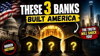Famous The 3 Banks That Secretly Built America 🇺🇸   #BankingSecrets  #HiddenHistory  #FinanceHistory       Wealth