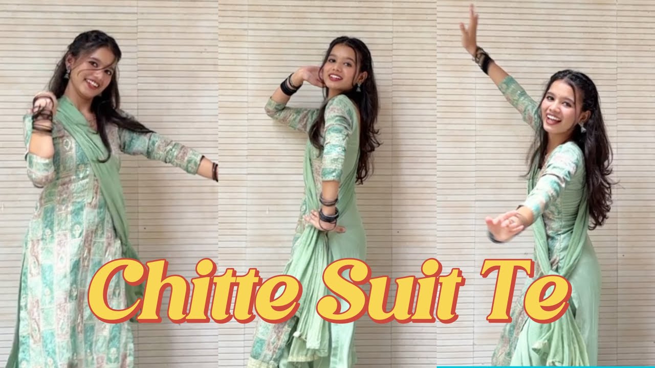 Chitte Suit Te Daag Pe Gaye Punjabi song Dance video ;Geeta  World | Letsheatwithbeat #viral #dance