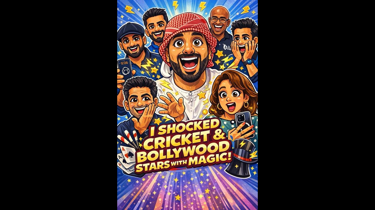 I Shocked Cricket Legends With Magic!