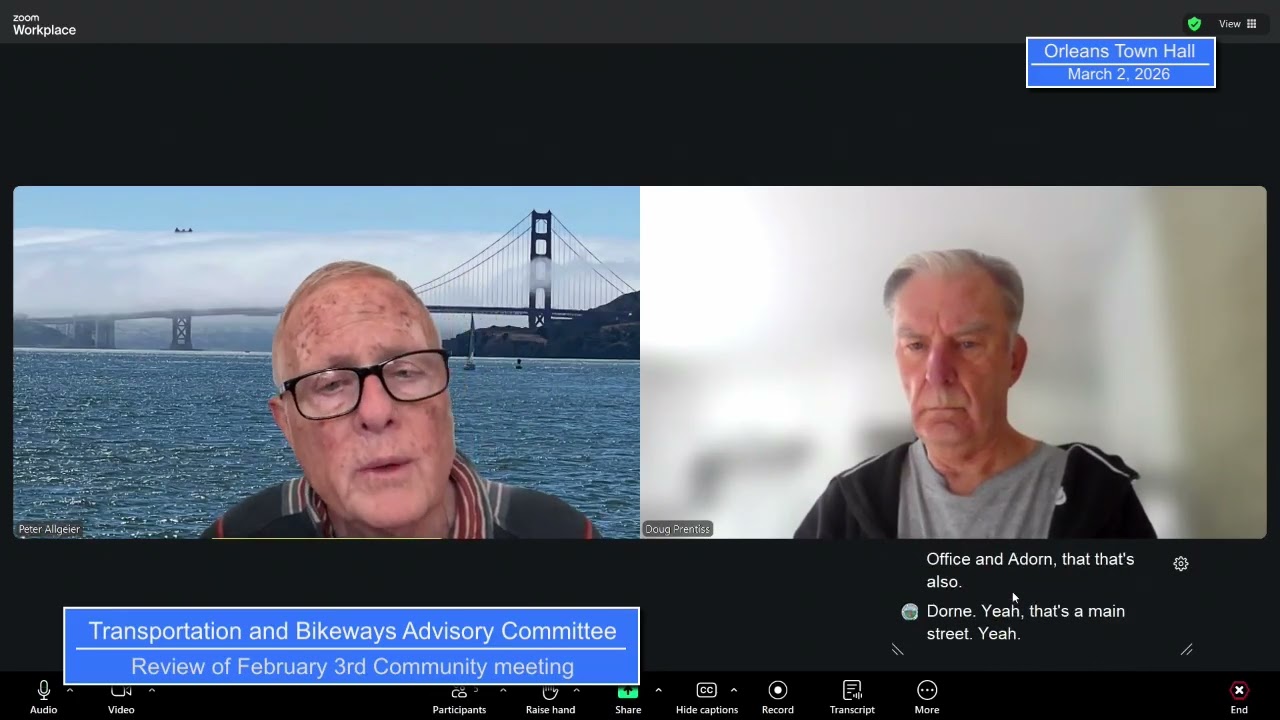 Transportation and Bikeways Advisory Committee - March 2, 2026