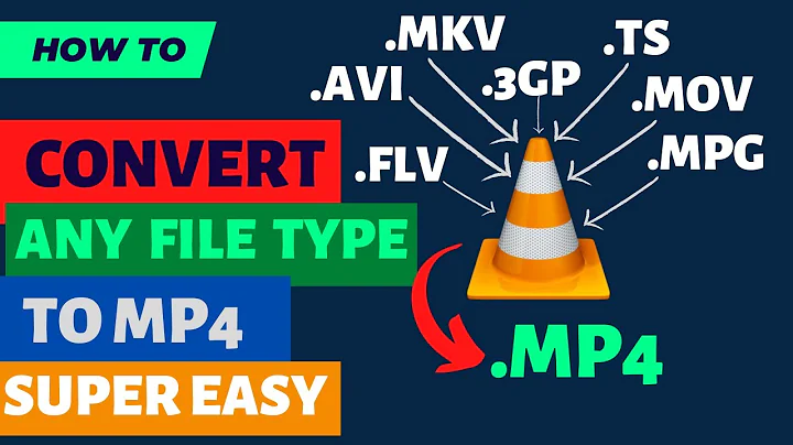 Convert Any Video File Type to MP4 using VLC Player [Super Easy] | Tech Support Whale