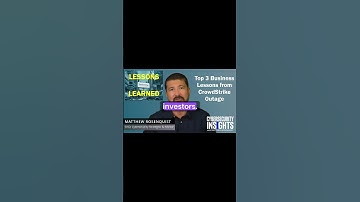 Leadership Must Apply the Lessons from the CrowdStrike Outage