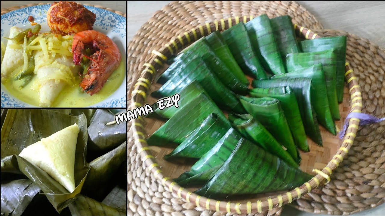 AGAR LONTONG SEGITIGA KENYAL PADAT,MENU RAMADHAN & LEBARAN