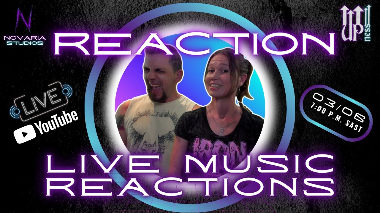 LIVE MUSIC REACTIONS Friday with Harry and Sharlene! Novaria Studios