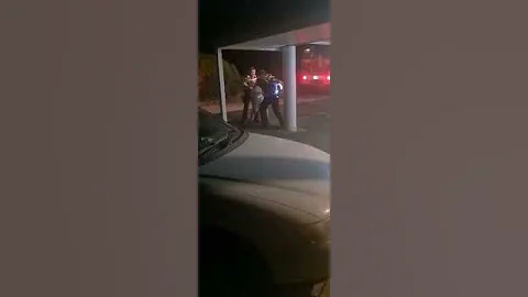 Victoria police thugs assault Herbert Riley.