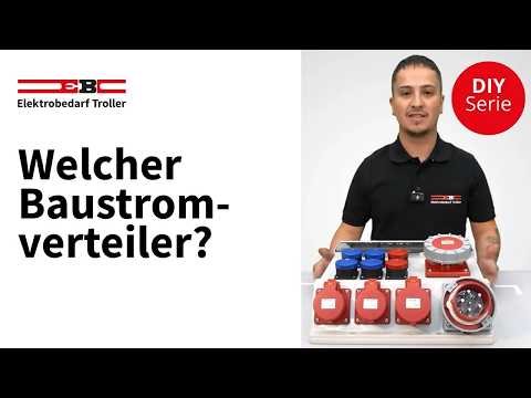 ⚡Do It Yourself #05 | Baustromverteiler – 16, 32 oder 63 Ampere? So finden Sie das richtige Modell