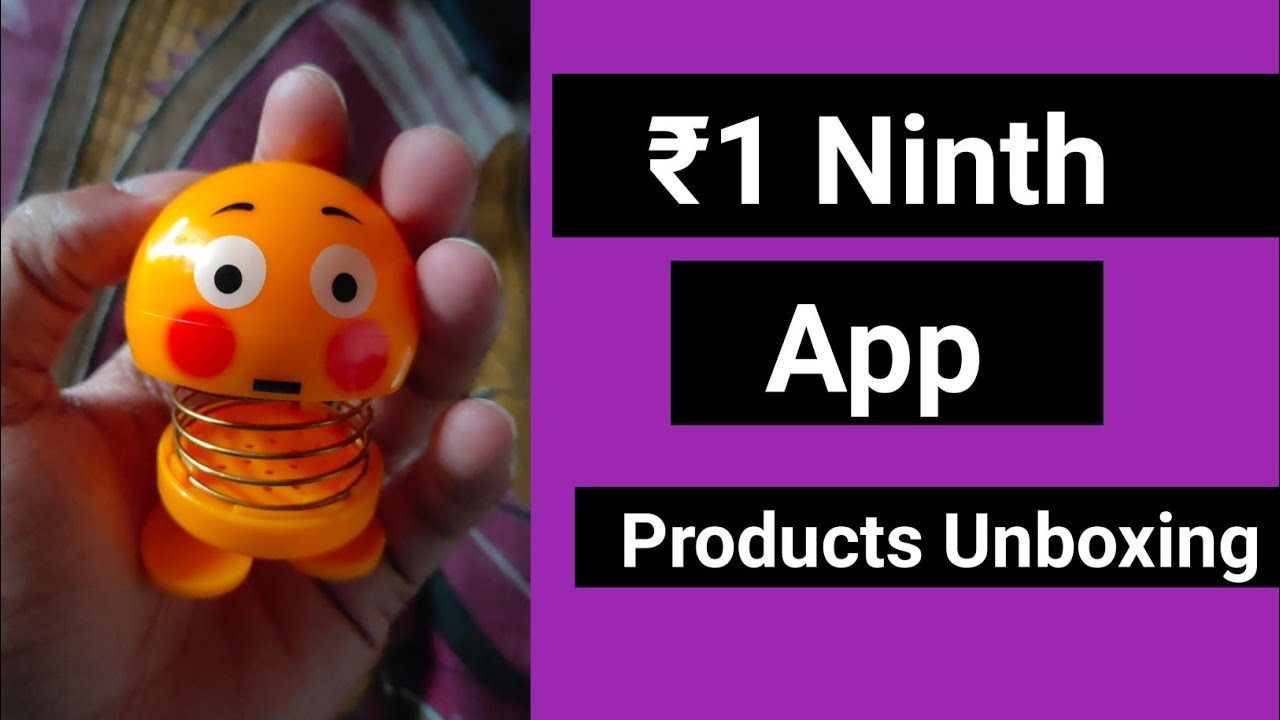 Ninth App ₹1 Loot Unboxing | ₹1 me Itna Sara Saman 😱 | Ninth App Loot Products | New Loot Video |