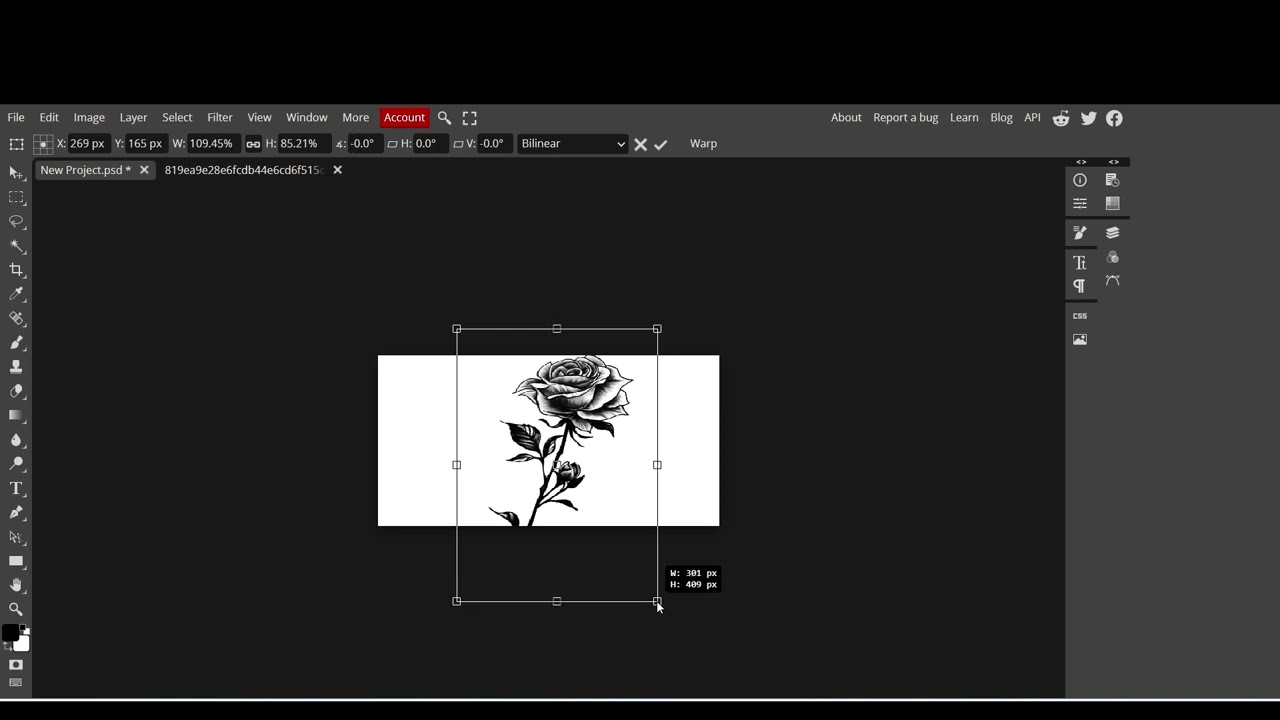 Tattoo design for imvu using photoshop on line -تصميم تاتو للامفيو باستخدام فوتوشوب اون لاين