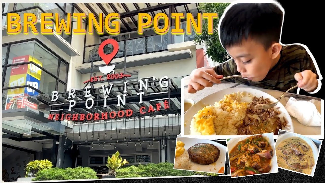 LETS EAT AT BREWING POINT CONGRESSIONAL AVE. QUEZON CITY: WITH FULL MENU AND COUNTRY CAPITAL GAME