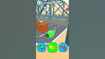 Shape shifting2 game level #4607  hyper casual game #shapeshifting  #gameplay #gaming #shortvideo...