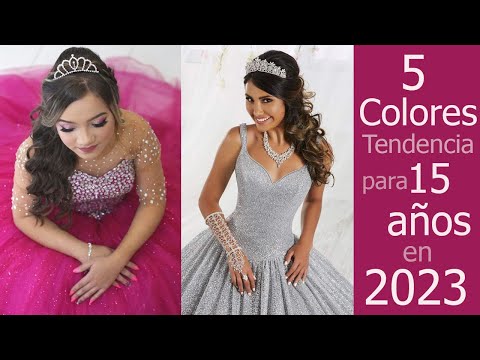5 Colores Tendencia para Vestidos de 15 Años en 2023 @DBombonEventos