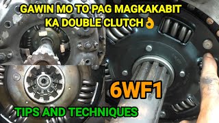 Mga dapat gawin sa pagkabit ng double clutch lining,6WF1