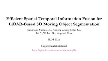 Supp. Efficient Spatial-Temporal Information Fusion for LiDAR-Based 3D Moving Object Segmentation
