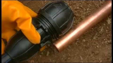 Philmac UTC  Installation for MDPE,Lead,Copper,PVC,Stainless Etc