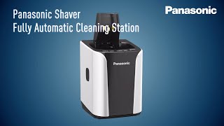 How To Use The Automatic Cleaning Charging Station For The Panasonic Mens Shaver