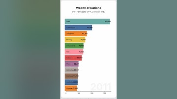 The Real Richest Countries: An Animated Bar Chart Race of GDP Per Capita (2000-2023)