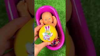 Full of 3 Rainbow BathTubs Candy with M&M's & Magic Slime Cutting Video Wealth