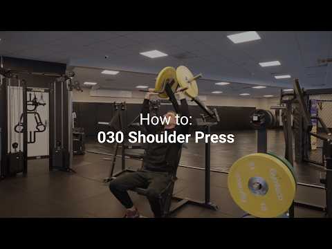 Gymleco 030 Shoulder Press official how-to video