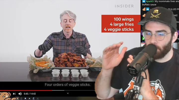 HasanAbi Reacts to US vs UK Wingstop | Food Wars