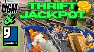 2 Thrifts 🌟2 FULL CARTS🌟 Incredible Thrift Day! DESIGNER, A Bratz Collection & More! +HAULS