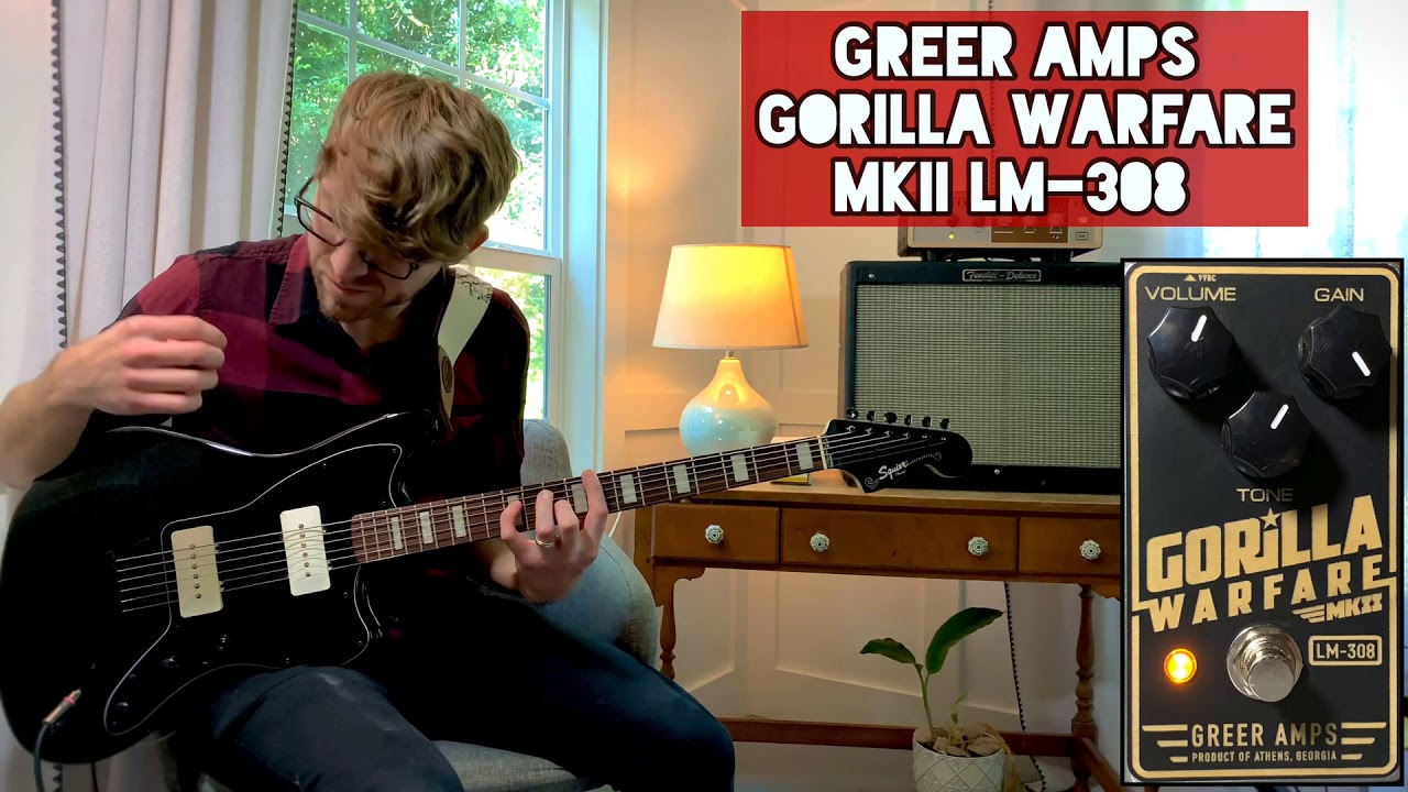 3 minutes with the Greer Amps Gorilla Warfare Mkii (LM-308) : r