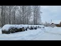 Celebrating birthday in Russian Village