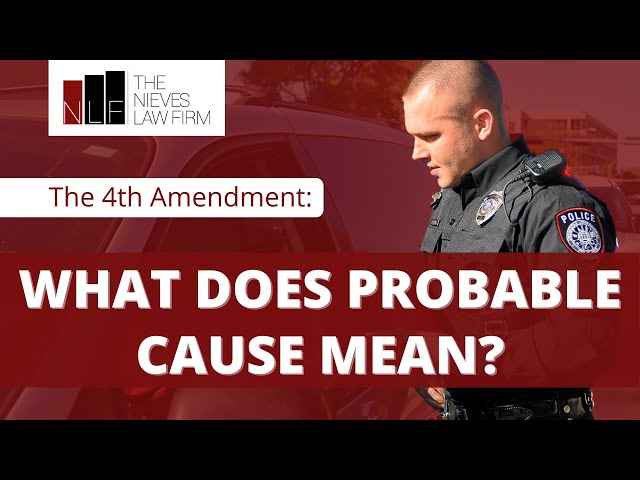 洋楽 Probable Cause 4th Amendment - What Does Probable Cause Mean? | Oakland Defense