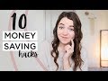10 SIMPLE MONEY SAVING HACKS 💸 | minimalism & saving money