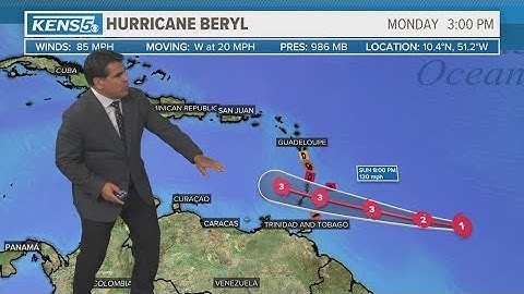 Hurricane Beryl becomes first to form this Atlantic season | Forecast