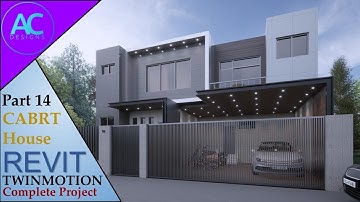 CABRT House | Part 14 | Complete Step By Step Project | Revit and Twinmotion Tutorial