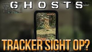 Using the Tracker sight is it op? -- cod ghosts Wealth