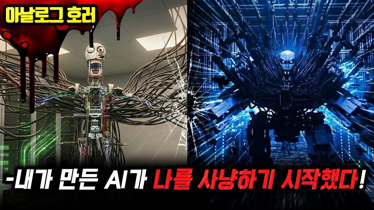❗검색 주의❗인간을 버리고 신이 된 로봇… 엘버의 반란【AI 괴담 2, 3편】
