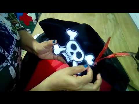 Como fazer fantasia de pirata pra criança - dicas 