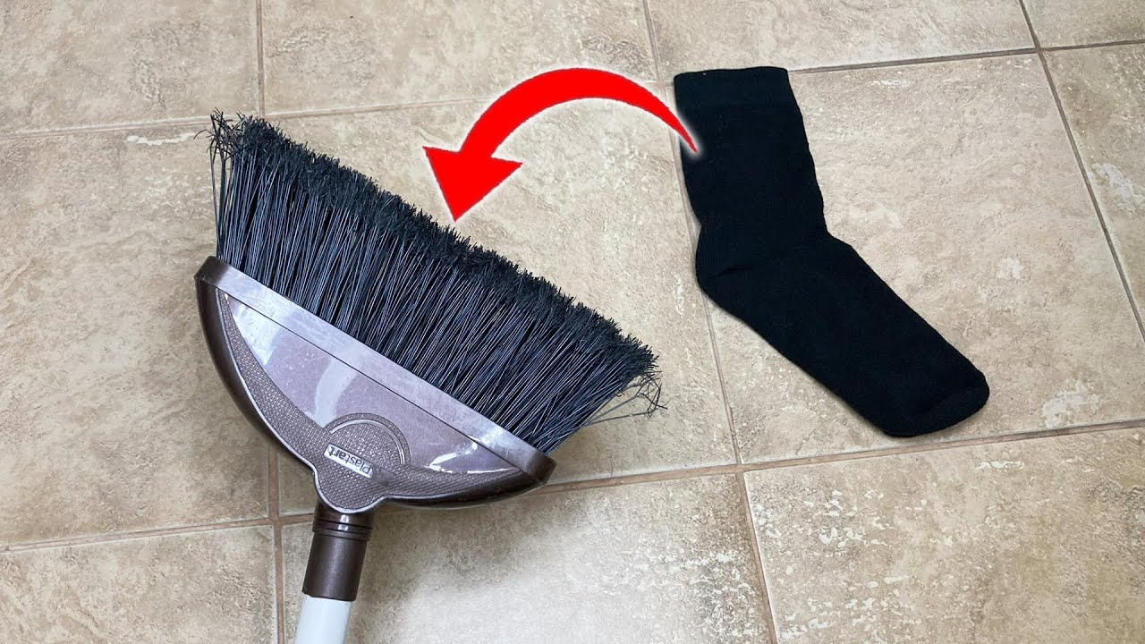 Put a SOCK on a BROOM and the result will surprise you