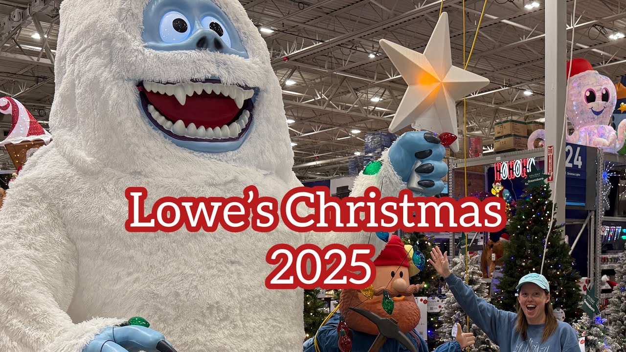 Рождество 2025 от Lowe’s 🎄*Осмотр витрин*